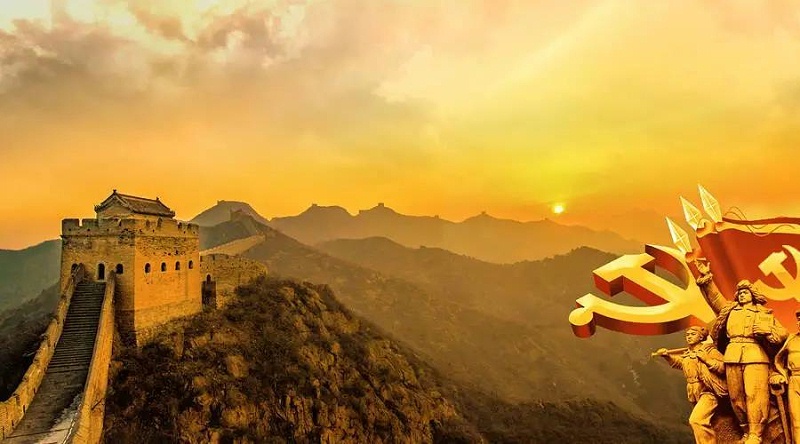 慶祝建黨100周年丨愿以寸心報(bào)華夏，同心共筑中國夢！