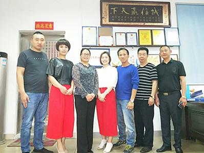 熱烈歡迎佛山市河南省商會副會長蒞臨廣一參觀指導